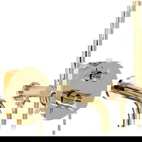 Baterie pentru cada Incastrata Rea Lungo Auriu Gold + BOX, Rea