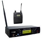 Sistem profesional de monitorizare audio wireless in-ear cu 4 canale