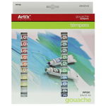 Tempera 24 culori x 12ml set Artix PP191, MPapel