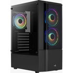 Carcasa Quantum v2 TG ATX ACCM-PV30033.11 Negru, Aerocool