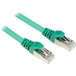 Patchcord S/FTP Cat6 2m Green, Sharkoon