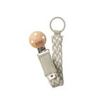 Bibs - Lantisor clip pentru suzeta, Sand/Ivory, BIBS