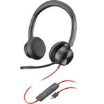 Casti Plantronics Office/Call Center, Blackwire 8225 UC, Microsoft, USB-C