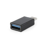 Adaptor gembird, pt. smartphone, usb 3.0 type-c (t) la usb 3.0 (m), negru, "a-usb3-cmaf-01"