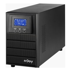 UPS cu 3 prize Schuko 1000VA/900W Aten Pro, sinusoidala pura, dubla conversie, eficienta 95%, nJoy PWUP-OL100AP-AZ01B