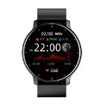 Ceas smartwatch techstar® zl02 sku2856, 1.28 inch tft, ios/android, negru