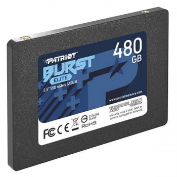 SSD Patriot Burst Elite 480GB, SATA III, 2.5inch, Patriot