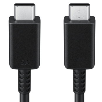 Cablu de Date USB, C to Type, C Super Fast Charging 5A, 1m, Samsung (EP, DN975BBEGWW), Black (Blister Packing)