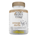 PetWay Omega Derm, 100 tablete + 20 BONUS, Petway