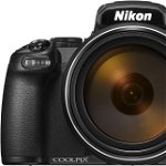 Aparat foto digital Nikon COOLPIX P1000, 16 MP, Zoom 125x, Black