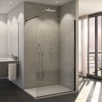 Usa de intrare, termopan, Hamburg 25% sticla, antracit 110x200