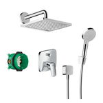SISTEM DUS INCASTRAT CROMETTA E 240/LOGIS CROM, Hansgrohe