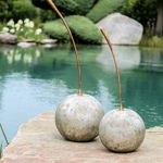 Decoratiune CHERRY, metal, 100 x 35 cm, GILDE