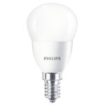 Bec LED Philips E14 5,5W 520 lumeni, glob mat G45, lumina neutra 8718699771836, PHILIPS