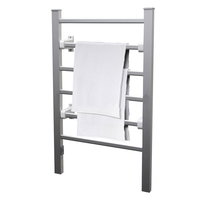 Uscator electric pentru prosoape FTW2 scarita IPX1 cu 6 tije Gri, HOME