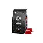 Cafea Deca Intenso, 80 capsule compatibile Bialetti, La Capsuleria