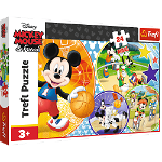 Puzzle Trefl Maxi Disney Mickey Mouse, E timpul pentru sport 24 piese, Trefl