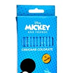 Creioane colorate Disney Mickey & Friends, 12 bucati, Litera