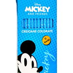 Creioane colorate Disney Mickey & Friends, 12 bucati, Litera