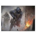 Tablou afis Counter Strike - Material produs:: Tablou canvas pe panza CU RAMA, Dimensiunea:: 80x120 cm, 