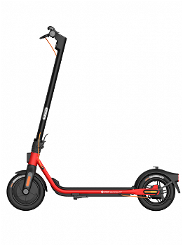 Trotineta electrica NINEBOT KickScooter D28E Powered by Segway, 10 inch, negru-rosu