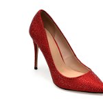 Pantofi ALDO rosii, STESSY_640, din material textil, Aldo