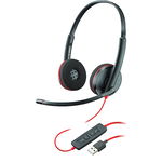 Casca Call Center Plantronics Blackwire C3220, USB-A, Binaural