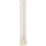 Bec economic 4 pini Philips MASTER PL-L 4P forma stick 18W 2G11 15000 ore lumina calda 3000K