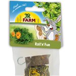 JR FARM Roll&Fun, hrană complementară pt rozătoare şi iepuri pitici 120g, JR Farm