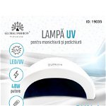 Lampa LED/UV profesionala SUN ONE pentru manichiura, 48W, culoare alba Engros, 