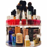 Organizator rotativ pentru cosmetice, 360 grade