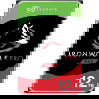 HDD intern 3.5, 12TB, IronWolf PRO, SATA 6Gb/s 7200rpm, 256MB, Seagate