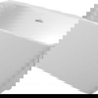 Cada freestanding din acril Deante Alpinia alb 170x80cm