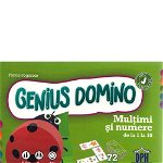 Genius domino - Multimi si numere de la 1 la 10, DPH, 4-5 ani +, DPH
