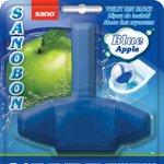 Odorizant WC, solid, 55 gr, SANO Bon Apple 5-in-1, SANO
