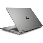 Laptop HP ZBook Fury G8 cu procesor Intel Core i7-11800H pana la 4.6 GHz, 17.3" Full HD, 16GB, 512GB SSD, NVIDIA RTX A2000 4GB GDDR6, Windows 11 Pro, Dark Ash Silver
