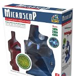 Microscop cu suport pentru telefonul mobil - Joc EduScience, D-Toys