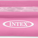 Piscina cu cadru metalic pentru copii Mini Frame, Intex, 342 litri, 122x122x30 cm, roz, Intex