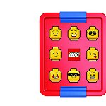 Cutie pentru sandwich LEGO Classic rosu-albastru 40520001, 