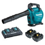 Set suflanta frunze/aspirator Makita DUB363PT2V, 2x18V Li-Ion 2x5.0Ah, Makita