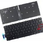 Tastatura Dell V154825AK1 iluminata layout US fara rama enter mic