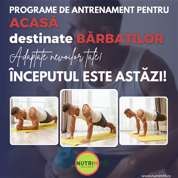 Programe de antrenament pentru BARBATI ACASA STANDARD