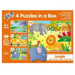 Set 4 puzzle-uri Jungla (12 16 20 24 piese), Galt