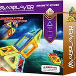Cuburi de construit magnetice MAGPLAYER MPB-14, 14 piese , MAGPLAYER