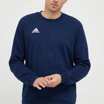 adidas Performance bluză Entrada 22 bărbați, culoarea bleumarin, uni H57480, adidas Performance