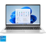 Laptop HP 15.6'' ProBook 450 G9, FHD IPS, Procesor Intel® Core™ i5-1235U, 16GB DDR4, 1TB SSD, GeForce MX570 2GB, Win 11 Pro, Silver, HP