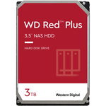 Western Digital HDD WD Red™ Plus 3TB, 5400RPM, 128MB cache, SATA-III, Western Digital