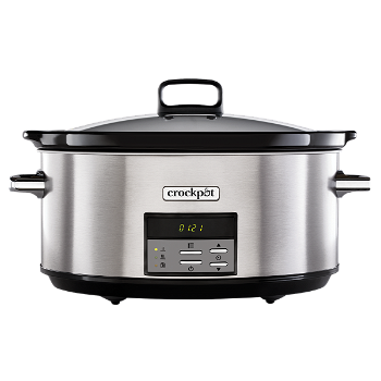 Crock-Pot Slow cooker CSC063X-01, 7.5L, Argintiu