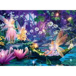 Puzzle tralucitor Ravensburger de 500 piese - Paurea magica Steve Reed