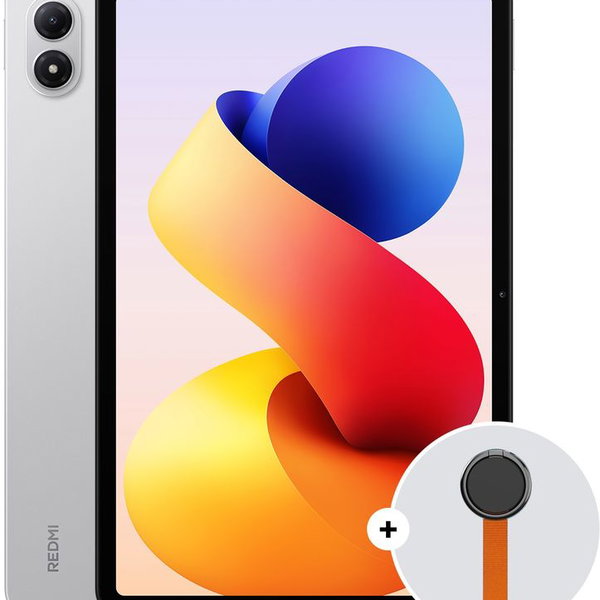 Tableta XIAOMI Redmi Pad 2 Pro, 12.1", 256GB, 8GB RAM, Wi-Fi, Silver + Woven Strap Ring Stand